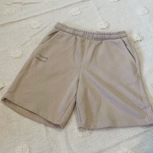 ZARA SWEATPANT SHORTS